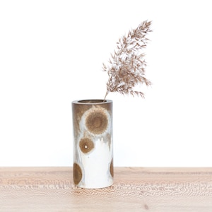 Small Lichen Vessel in Jesmonite