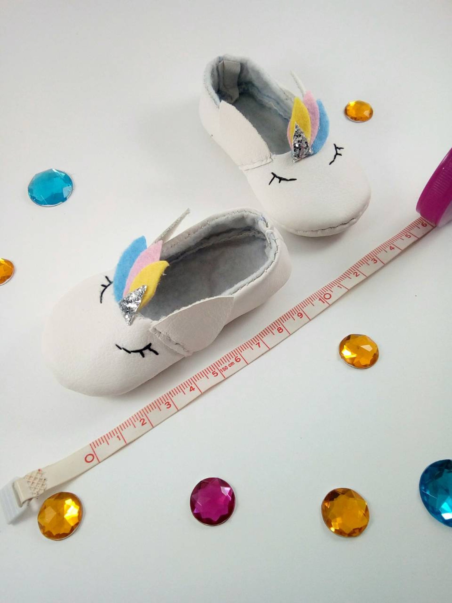 newborn booties, baby shoes, ballet flats with unicorn. newborn booties, baby shoes, ballet flats with unicorn.