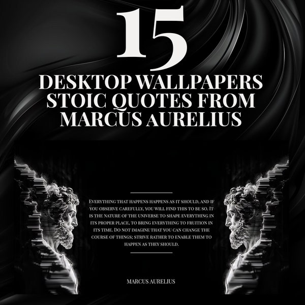 Stoic Wisdom Wallpapers: Marcus Aurelius Quotes for Desktop, Widescreen & Ultra-Widescreen