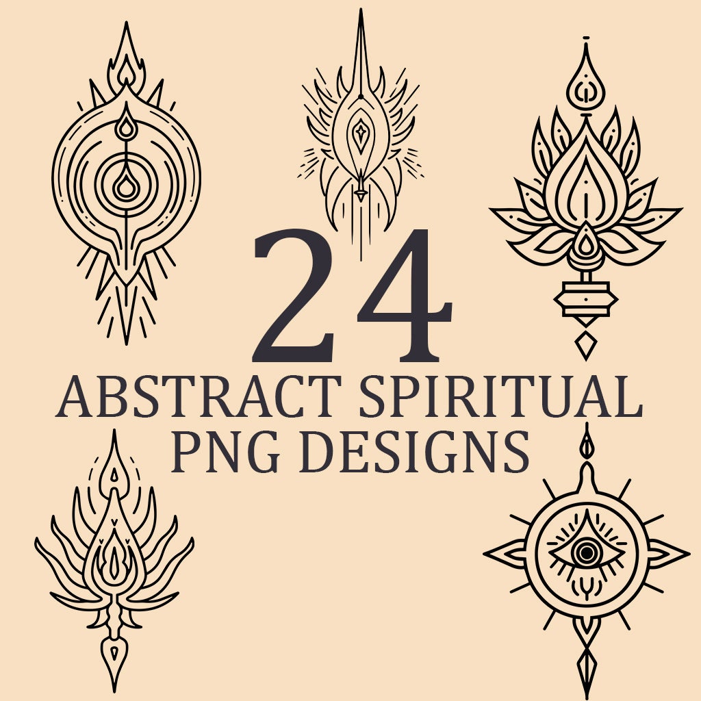 Abstract Designs SVG and PNG Bundle Digital Images for T-shirt, Logo ...