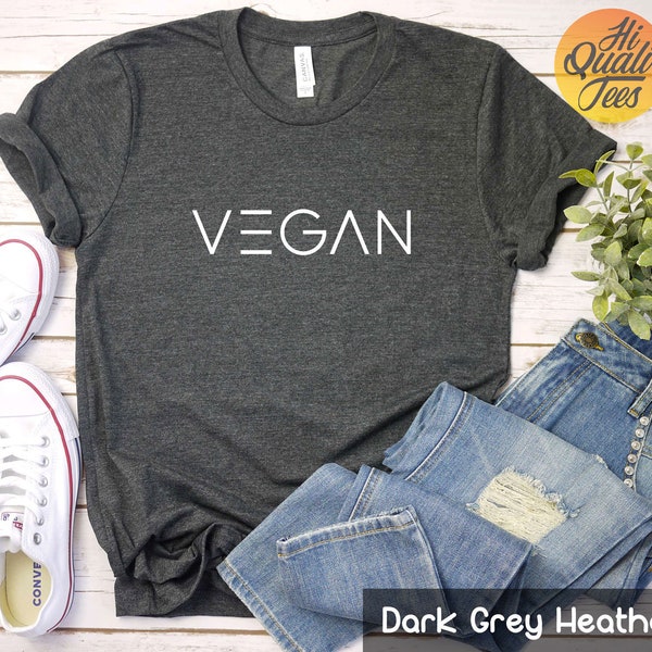 Vegan shirt for women | Vegan t shirt men - minimalist Plant Based Graphic tshirt - vegan clothes merch and apparel