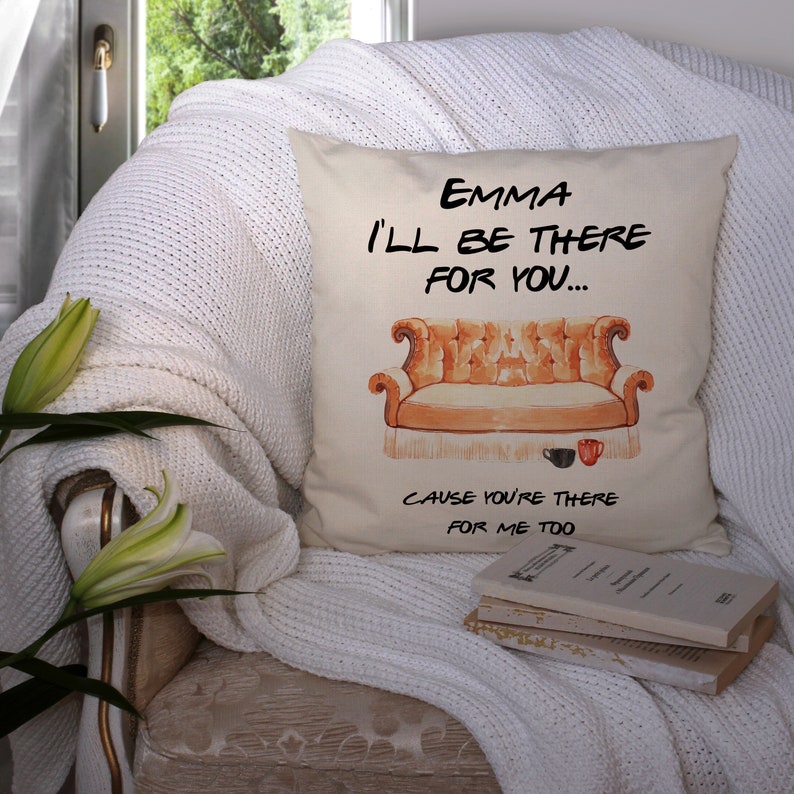 Cushion Cover Personalised friends show tv fan gift best Etsy