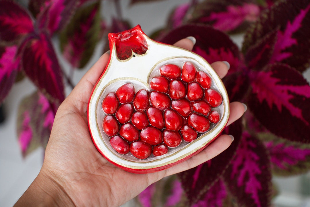 Pomegranate Incense Holder Persephone Inspired Etsy