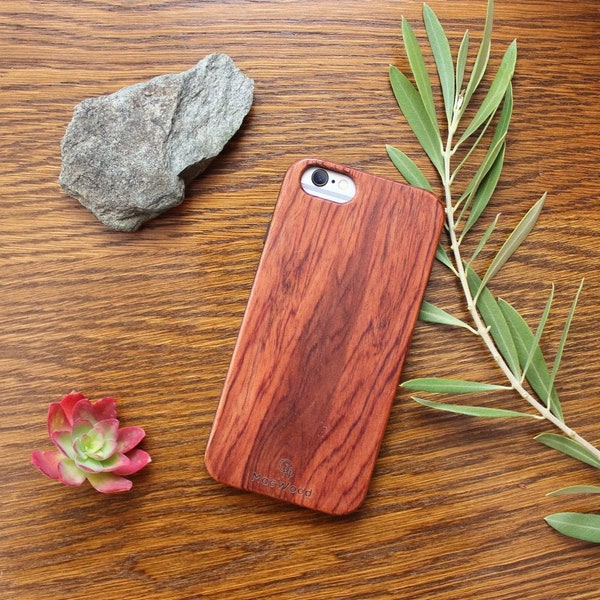 Coque iPhone en bois de Palissandre