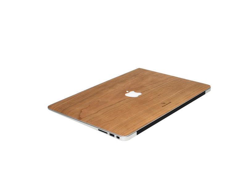 MacBook Wood Cover/Skin Cherry image 4