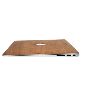 MacBook Wood Cover/Skin Cherry image 3