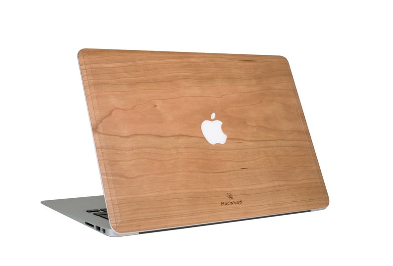 MacBook Wood Cover/Skin Cherry image 2