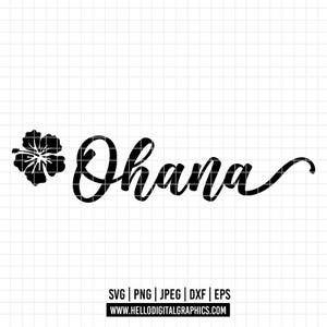 80 - Ohana, frases de Disney SVG, EPS, PNG - Clipart vectorial de Ohana, Lilo y Stitch. Citas de Lilo y Stitch. Ohana, familia masculina.