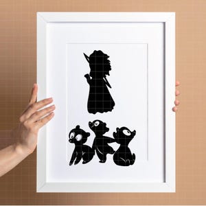 1210 - Brave, Merida pack bundle dtf line art Svg, Eps, Jpeg, Dxf, Png. Disneyy princess, Merida brave icons pack dtf. image 2