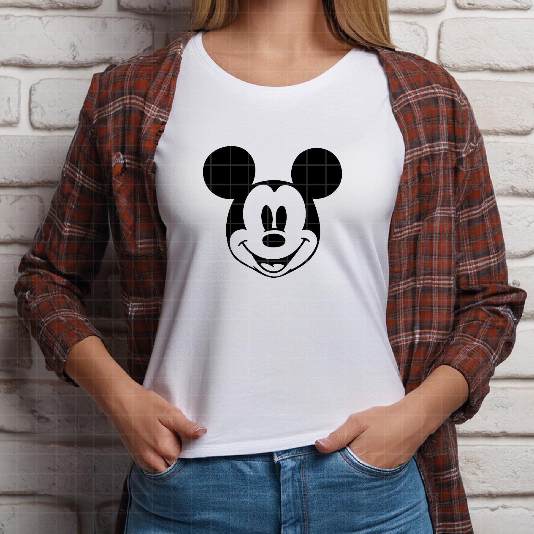 534 - Mickey Classic SVG, PNG, EPS - Mickey Mouse Clipart Vector