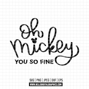 446 - Cita de Mickey: "Estás bien" SVG, EPS, PNG - Imágenes prediseñadas vectoriales de viajes a Disney. Mickey dtf. Disneyy dtf. Viajes a Disney SVG.