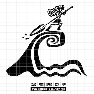 1972 - Disneyy Princess Moana Sketch pack bundle SVG, EPS,PNG - Moana 2 outline svg. Moana doodle Clipart vector. Moana line art svg
