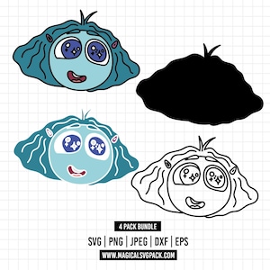 1504 - Envy pack bundle Inside Out 2 SVG, EPS, PNG - Envy Clipart Vector. new characters inside out 2 Envy vectorized, digital download.