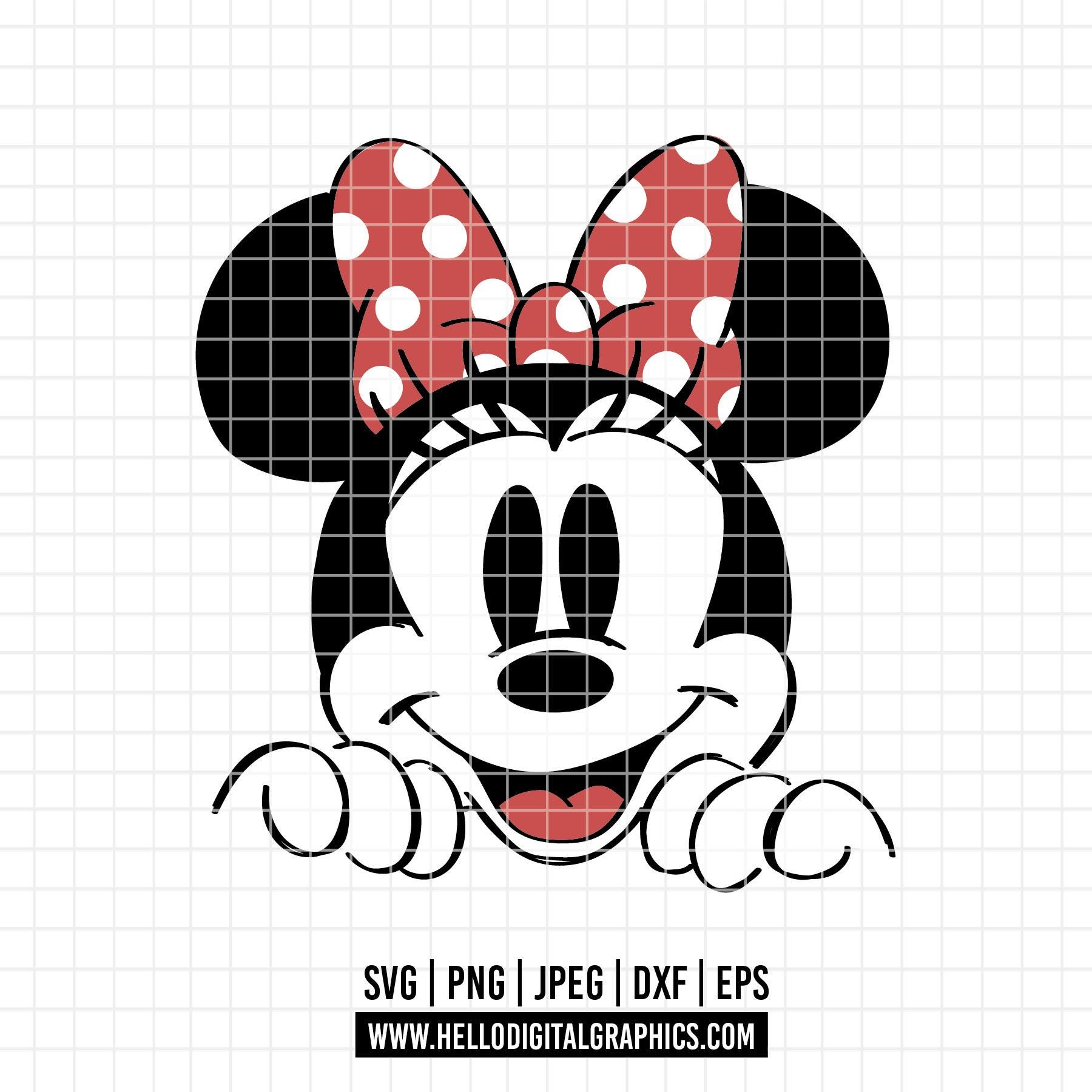 ミニーマウス アイコニック3月31日までの価格 1803 - クラシックで永遠のミニーマウス SVG、EPS、PNG - ディズニーの