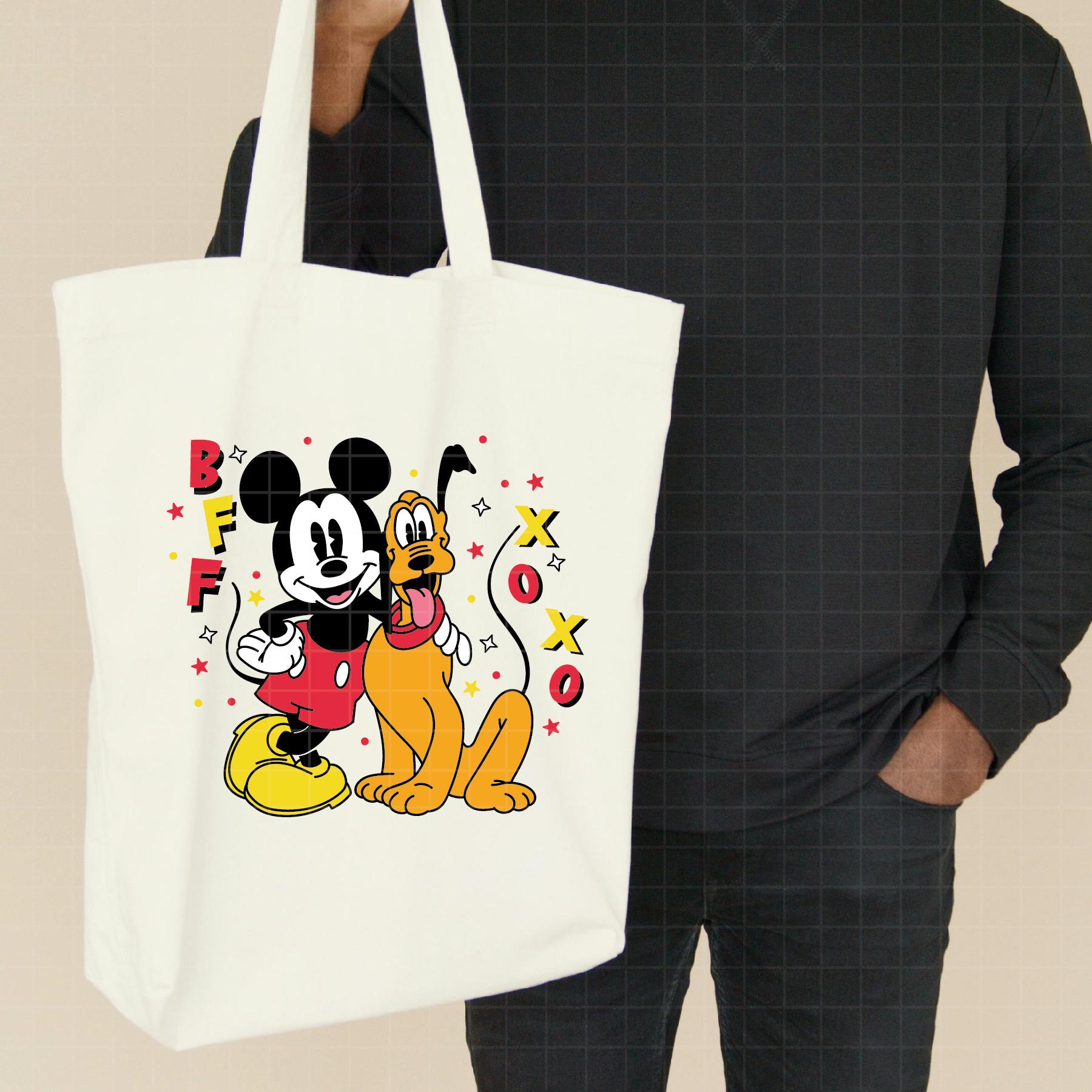 1036 - ミッキーとプルートのポーズ集（フルカラー、SVG、EPS、Jpeg