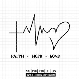 271 - Jesus Liebe SVG, EPS, PNG - Religiöser Clipart Vektor. Cross svg, Ostern svg, Faith svg, religiös. Jungfrau Maria dtf. der Bibel dtf