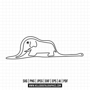 1261: de kleine prins en de vos SVG/de kleine prins Svg/de kleine prins Clipart/Le Petit Prince Art/Cut-bestand Cricut, silhouet