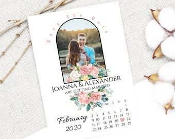 Editable Photo Save The Date Template