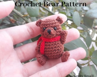 Crochet Bear Amigurumi Pattern | Detailed PDF Guide (Digital Download)