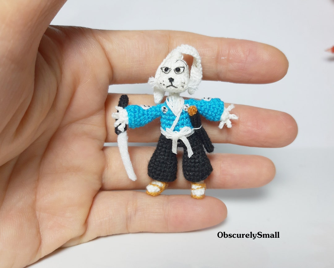 小さなかぎ針編み人形 - ドールハウスミニチュア - あみぐるみ人形