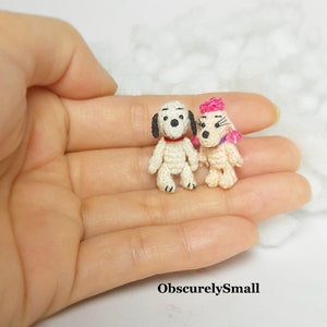 Tiny Crochet Dog - Amigurumi Dog - Made to order
