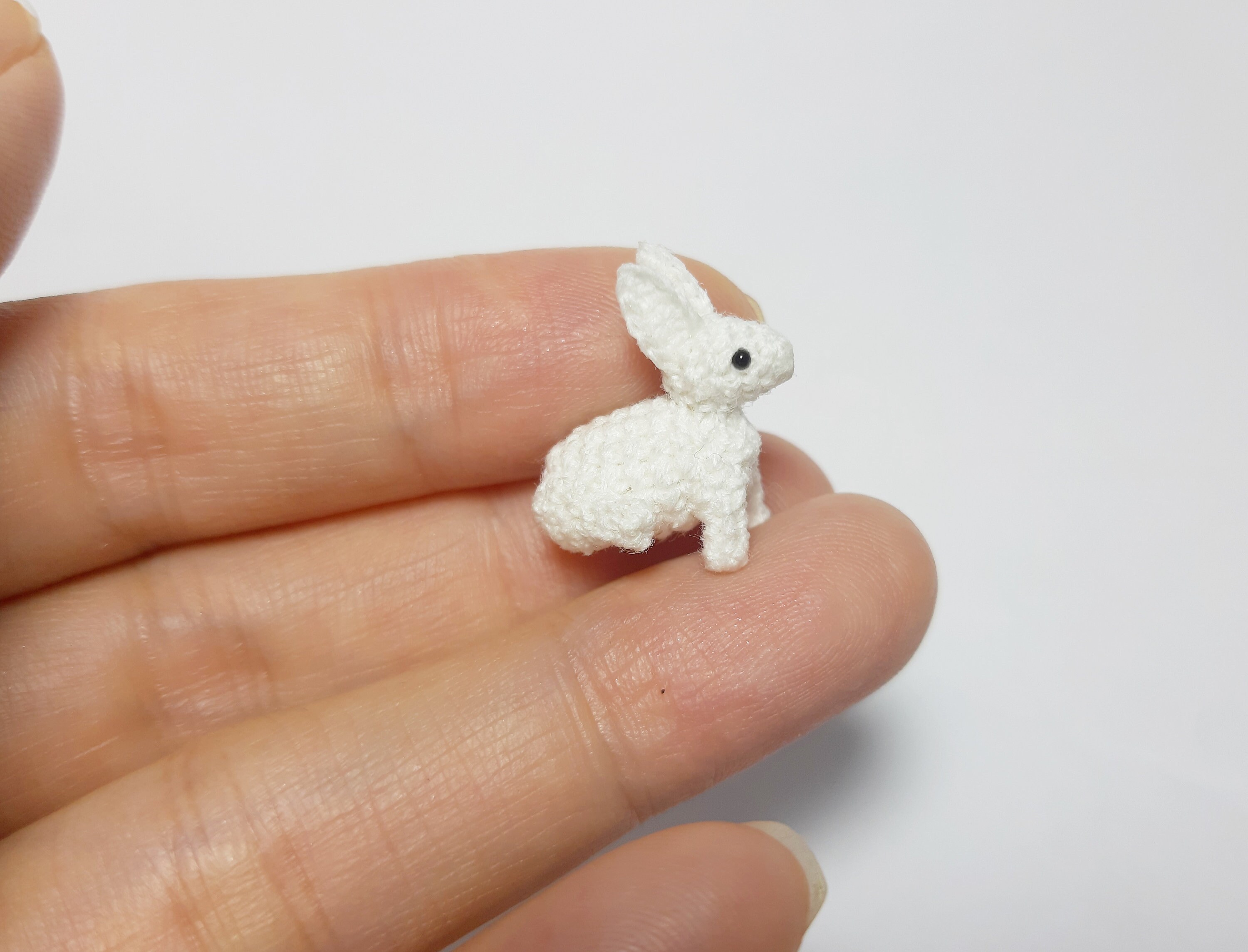 Tiny Crochet Rabbit Pattern - Amigurumi Pattern - PDF Files Instant ...