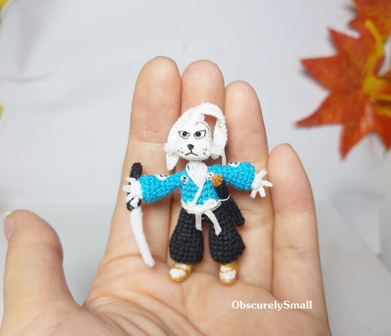 小さなかぎ針編み人形 - ドールハウスミニチュア - あみぐるみ人形