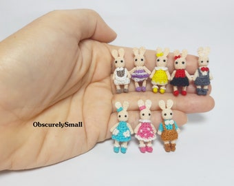 Tiny Crochet Bunny: Miniature Amigurumi Rabbit