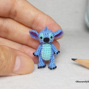 Tiny Cute Crochet doll - Amigurumi doll - Made to Order