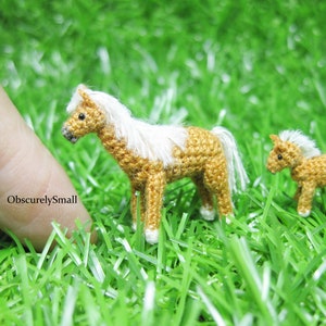 Miniature Crochet Horses - Amigurumi Horses - Made to Order