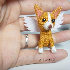 Crochet Dog - Amigurumi Dog - Mini  Dog - Made to Order