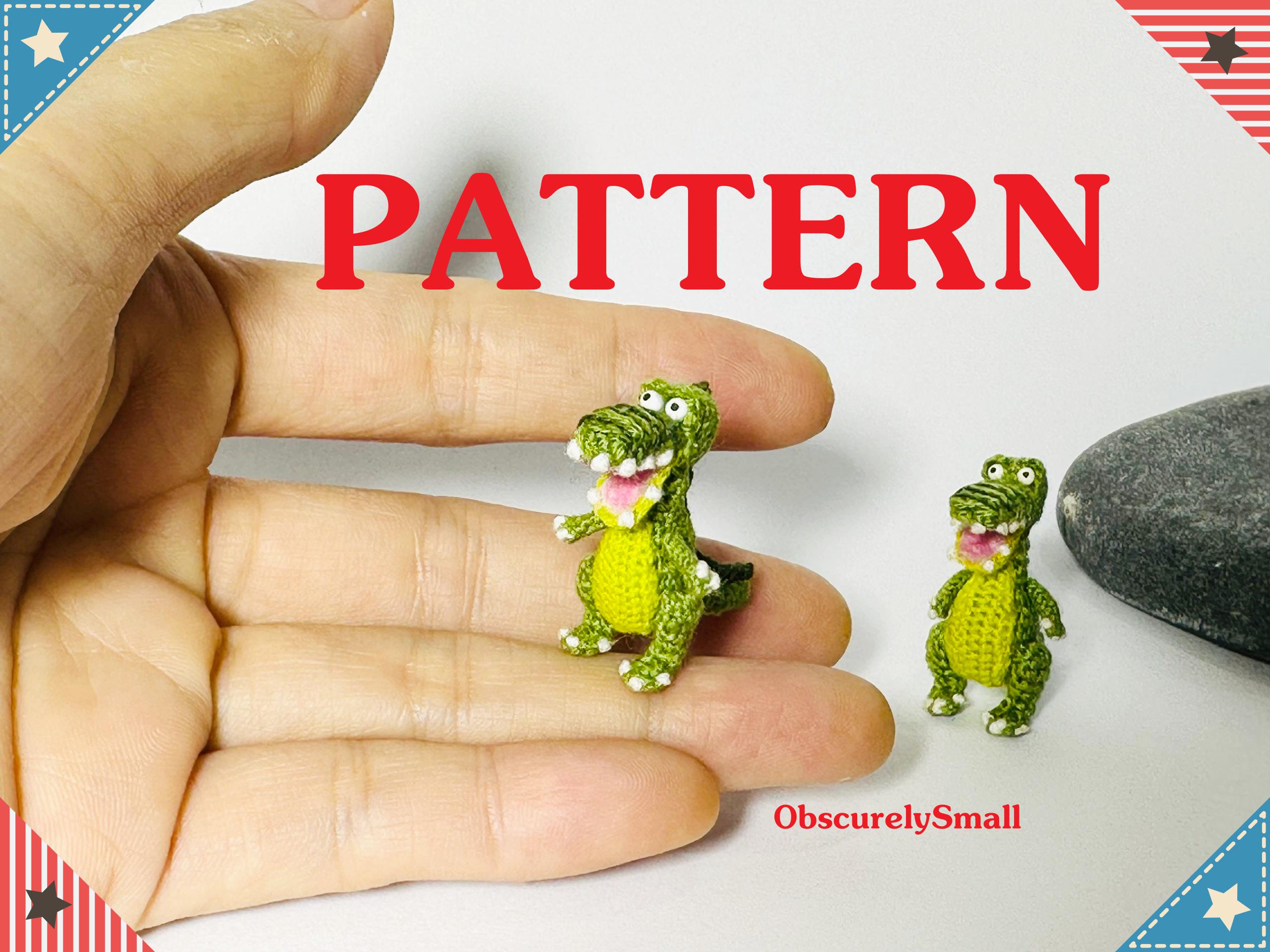 40 Alligator Crochet Patterns for Handmade Gifts, Nursery Decor, and Playful Amigurumi 37 Crochet Crocodile Pattern: Miniature Amigurumi Alligator