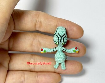 Tiny Crochet Doll: Amigurumi Dollhouse Miniature - Made to Order