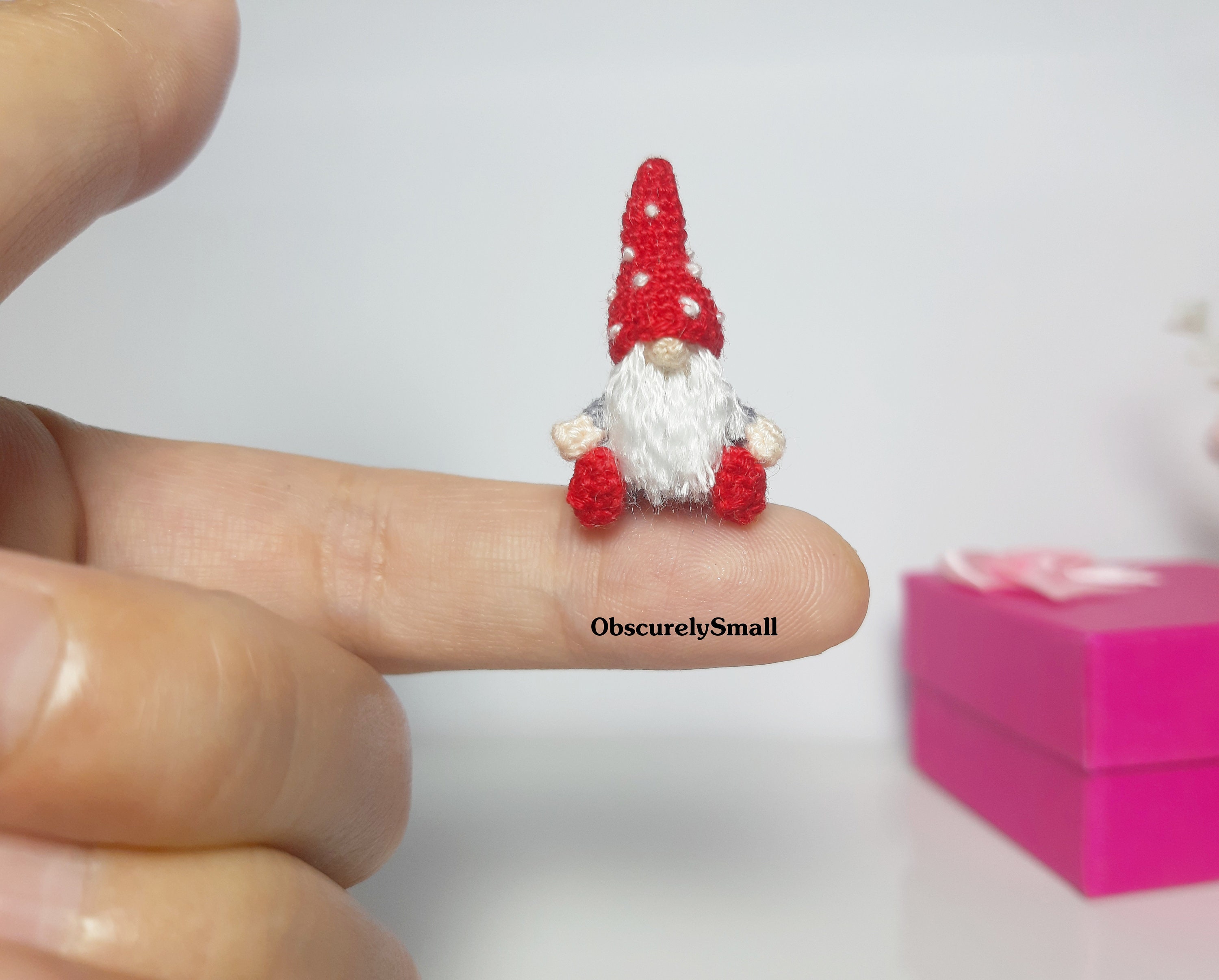 39 Christmas Gnome Crochet Patterns for Cozy Holiday Decorating 36 Mini Crochet Christmas Gnome Pattern: Tiny Doll