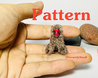 Crochet Japanese Macaque Pattern, Tiny Amigurumi Monkey (PDF Download)