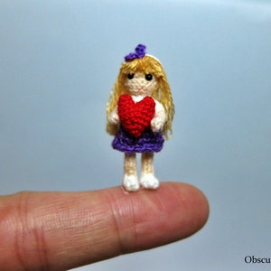 Crochet Heart Doll Amigurumi Doll Made to Order image 2