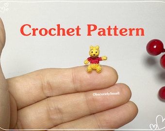 Crochet Bear Pattern, Amigurumi Doll (PDF Pattern)