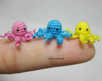 Cutesy Kleine Haak Baby Octopus - Amigurumi Octopus - Op bestelling gemaakt