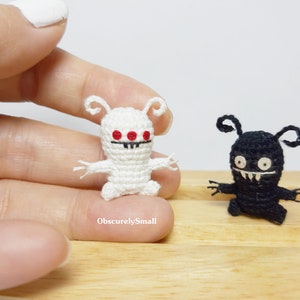 Muñeca en miniatura - Muñeca Amigurumi - Muñeca de ganchillo - Muñeca Dollhouse