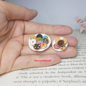 Tiny Crochet Cookie: Miniature Food, Handmade to Order