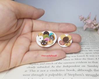 Tiny Crochet Cookie: Miniature Food, Handmade to Order