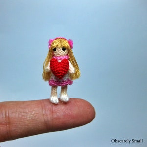 Crochet Heart Doll Amigurumi Doll Made to Order image 4