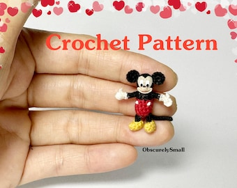 Mini Crochet Doll Pattern - Amigurumi Pattern - PDF Files Instant Download