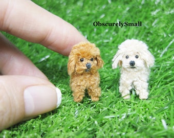 Tiny Crochet Cockapoo - Amigurumi Dog - Made to Order