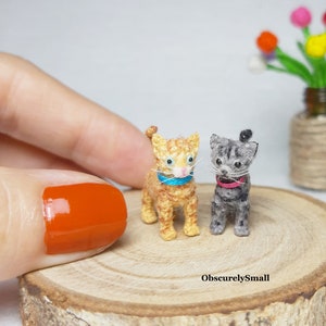 Miniature häkeln Katzen - Amigurumi Katzen - Made to Order