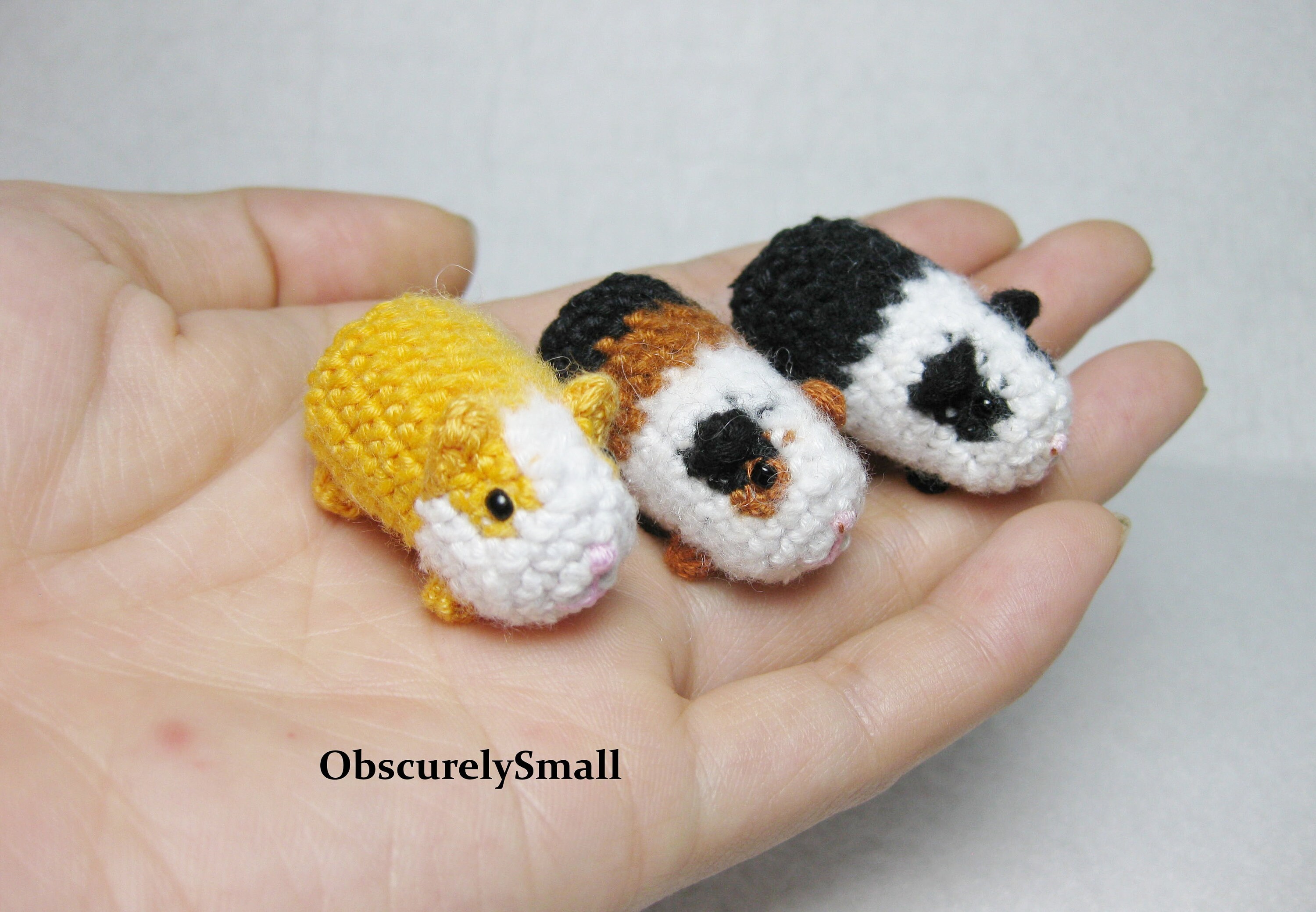 かぎ針編みモルモット – 手作りコットンあみぐるみ - Etsy 日本