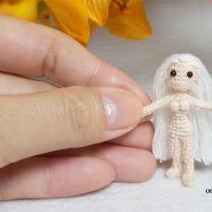 Miniature Crochet Doll Amigurumi Doll Made to Order image 7