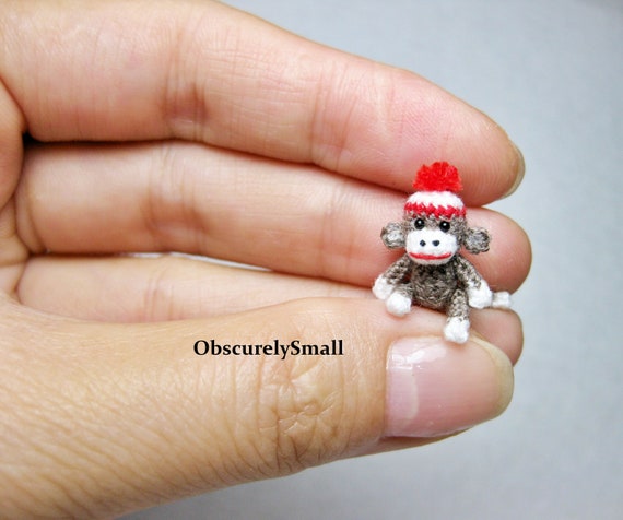 World's smallest sock monkey cheap