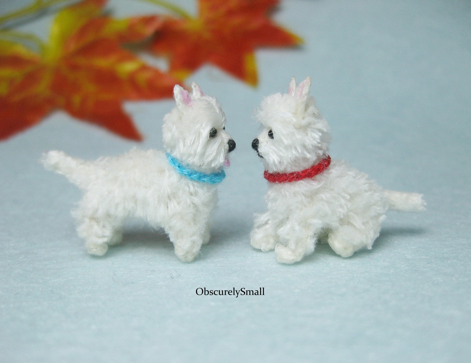 Miniature Crochet Westie Terrier Amigurumi Dog Made to Etsy