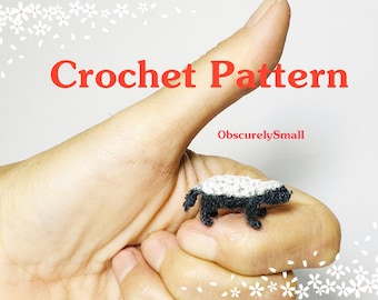 Crochet Honey Badger Pattern, Amigurumi Doll (PDF Pattern)
